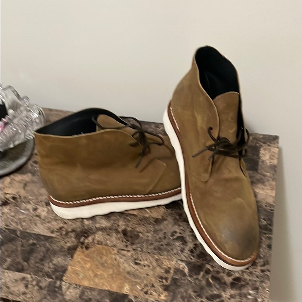 Thursday Boot Company Brown Chukka Boots Suede Leather